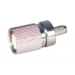 Coaxial Connector 1.6/5.6 Straight Male Crimp 